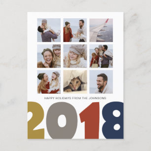 Happy New Year   2018   9 photos   postcards