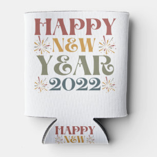 happy new year 2022 can cooler