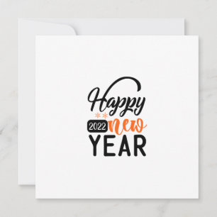 Happy New Year 2022 Card