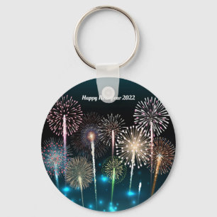 Happy New Year 2022 Keychain