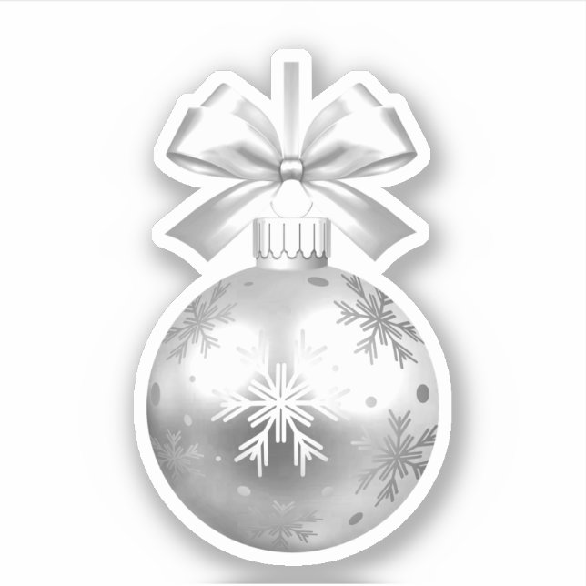 happy new year 2022 ornament sticker (Front)