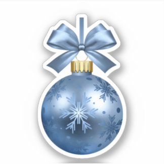 happy new year 2022 ornament sticker