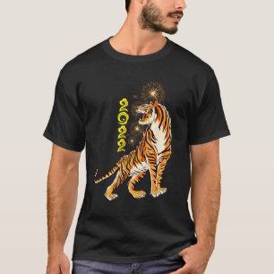 Happy New Year 2022 Year Of The Tiger Eve Chinese T-Shirt