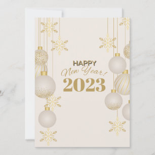 Happy new year 2023 holiday card
