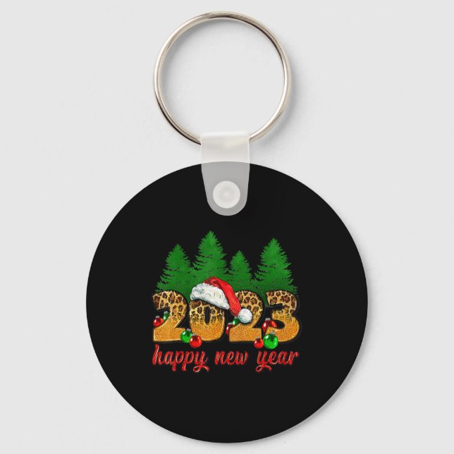 Happy new Year 2023 Keychain (Front)