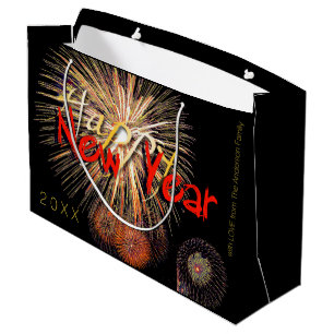 Happy New Year 2023 Personalized Large Gift Bag