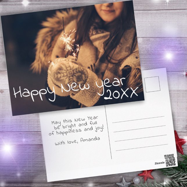 Happy New Year 2023 Script Full Photo Postcard (Creator Uploaded)