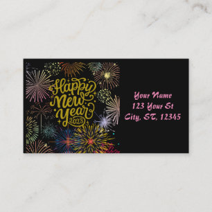 Happy New Year 2023 Thunder_Cove Business Card