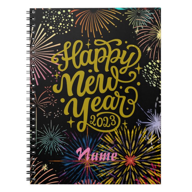 Happy New Year 2023 Thunder_Cove Notebook (Front)