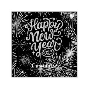 Happy New Year 2023 Thunder_Cove Self-inking Stamp