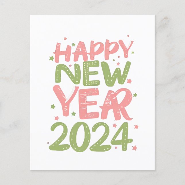 Happy New Year 2024 (Front)