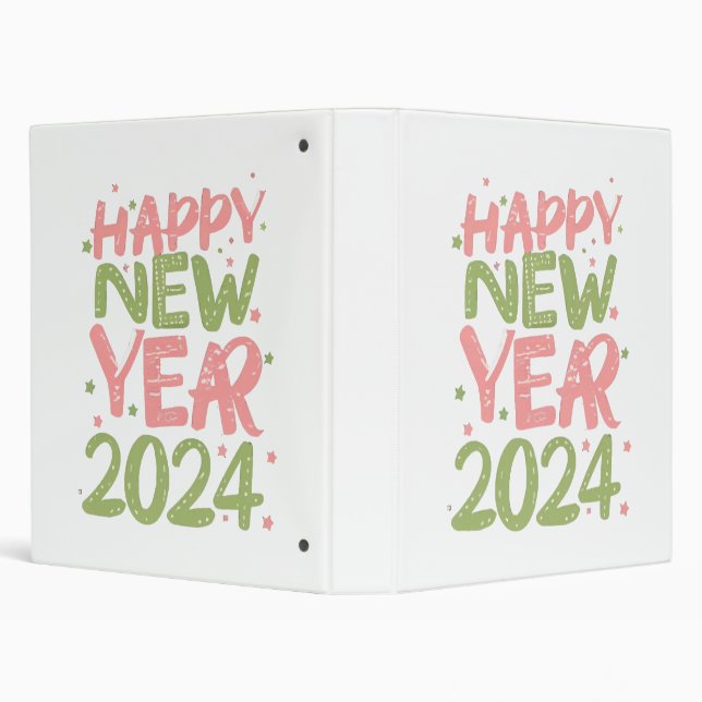 Happy New Year 2024 Binder (Background)