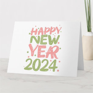 Happy New Year 2024 Card
