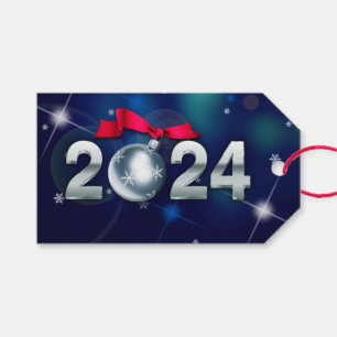Happy New Year 2024 Gift Tags