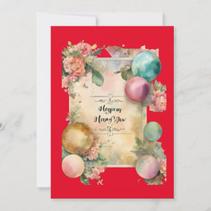 happy new year 2024 Invitation cards