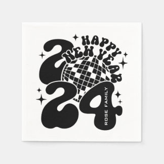 Happy New Year 2024 Napkin