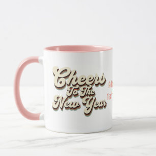 Happy New year 2024 New years Eve Vintage Retro Mug