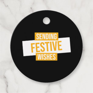 Happy new year 2024 -sending festive wishes favour tags
