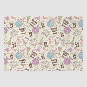 Happy New Year 2024 Tissue Paper