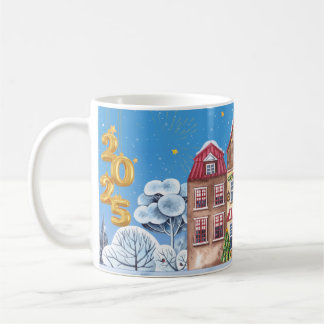Happy New Year 2025 Coffee Mug
