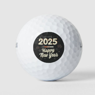 Happy New Year 2025 Family Matching  Golf Balls