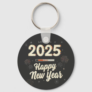 Happy New Year 2025 Family Matching Keychain