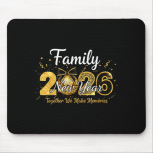 Happy New Year 2025 New Year's Eve Party Countdown Mouse Pad