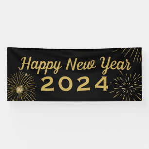 Happy New Year 2025 Party Banner