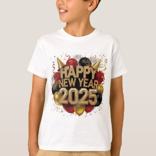 Happy New Year 2025 T-Shirt