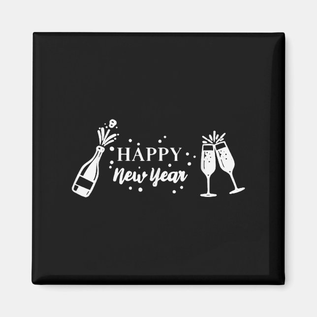 Happy New Year 2026 _1  Magnet (Front)