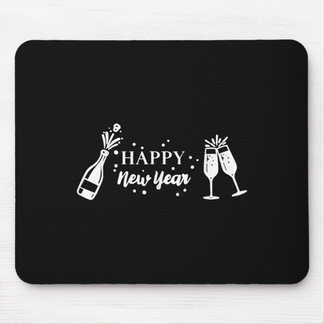 Happy New Year 2026 _1  Mouse Pad (Front)