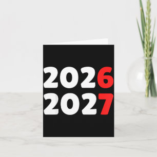 Happy New Year 2026 2027 Funny Six Seven 67 Meme C Card