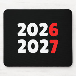 Happy New Year 2026 2027 Funny Six Seven 67 Meme C Mouse Pad