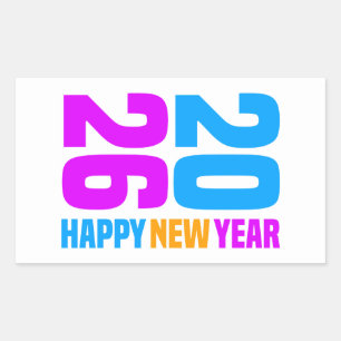 Happy New Year 2026-34568 Sticker