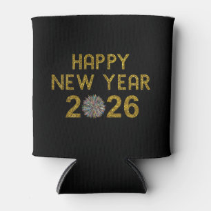 Happy New Year 2026 Can Cooler