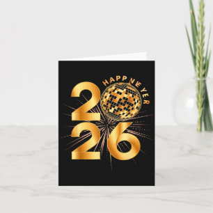 Happy New Year 2026  Card
