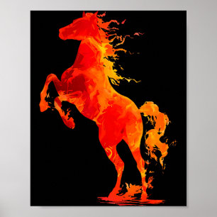 Happy New Year 2026 Chinese New Year Horse Zodiac Poster