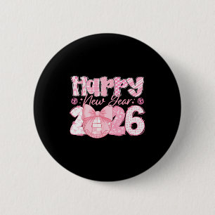 Happy New Year 2026 Eve Party Family Matching Men  2 Inch Round Button