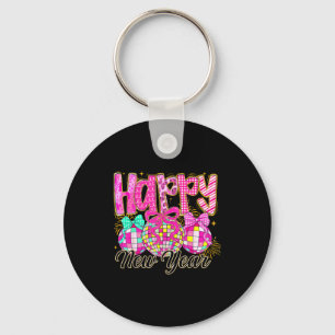 Happy New Year 2026 Family Celebration New Years E Keychain