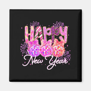 Happy New Year 2026 Family Celebration New Years E Magnet