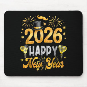 Happy New Year 2026 Family Matching Happy New Year Mouse Pad