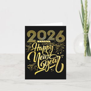 Happy New Year 2026 Fireworks Loading  Card