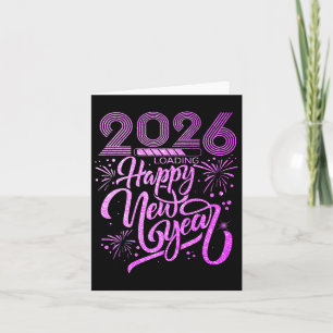 Happy New Year 2026 Fireworks Party Premium  Card