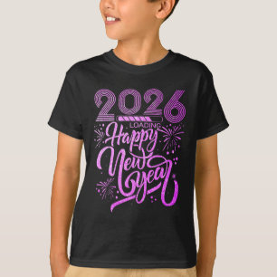 Happy New Year 2026 Fireworks Party Premium  T-Shirt
