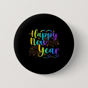 Happy New Year 2026 Funny Family Friend New Year E 2 Inch Round Button