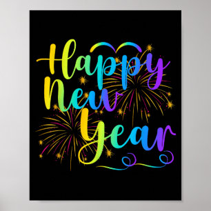 Happy New Year 2026 Funny Family Friend New Year E Poster