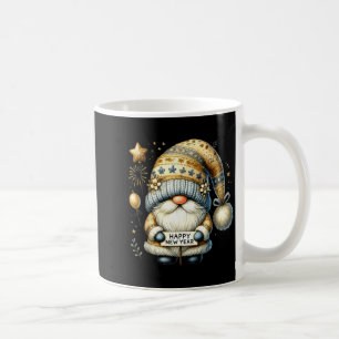 Happy New Year 2026 Gnome Watercolor Gnome New Yea Coffee Mug