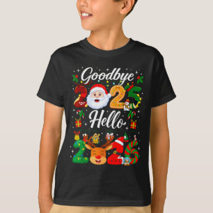 Happy New Year 2026 Goodbye 2025 Hello 2026 T-Shirt