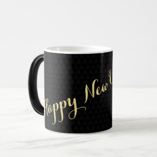 Happy New Year 2026 Modern Colour Changing Morphin Magic Mug