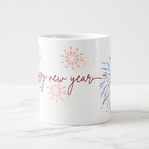 Happy New Year 2026 Mug – Fireworks & Celebration